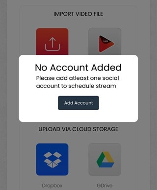 connect your platform account to onestream