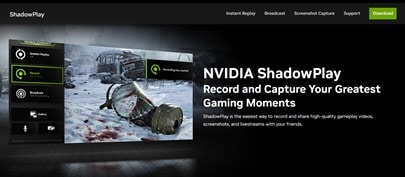 nvidia shadowplay software