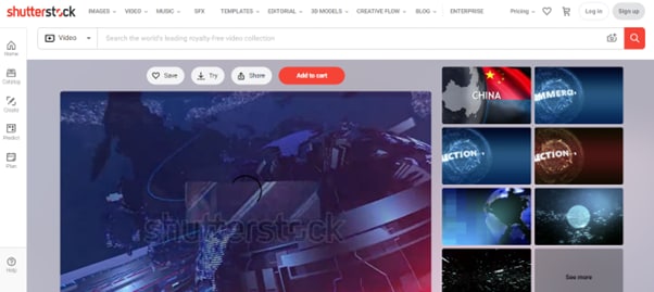 shutterstock news outros templates