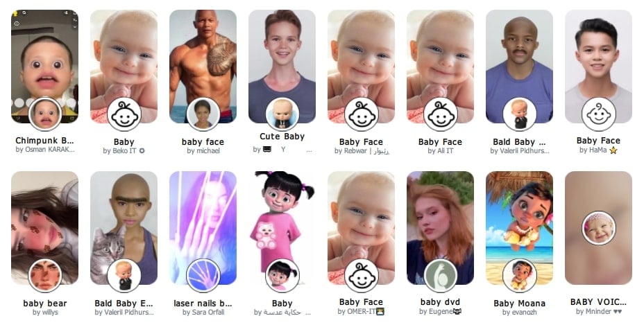 Baby-Filter