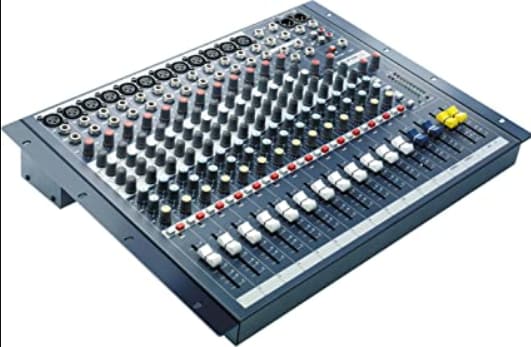 soundcraft epm12 high performance 12 channel audio mixer