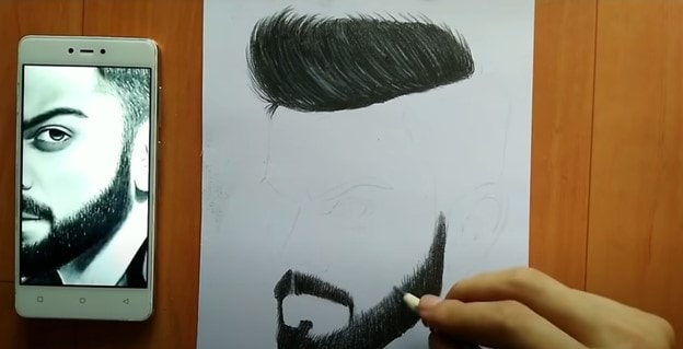 how to draw hair
