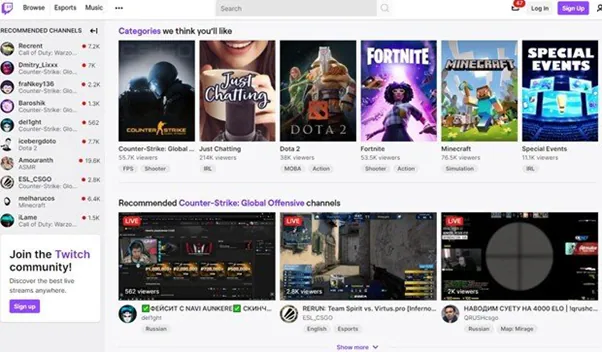 Giochi di twitch