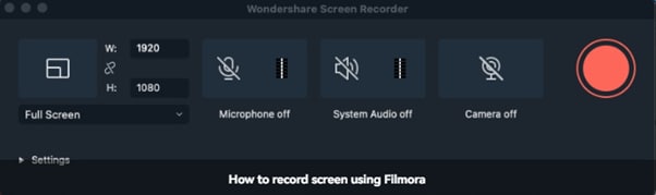 usar filmora para grabar transmisiones de hulu en mac