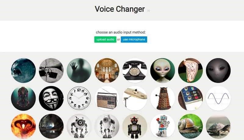 voicechanger io online interface