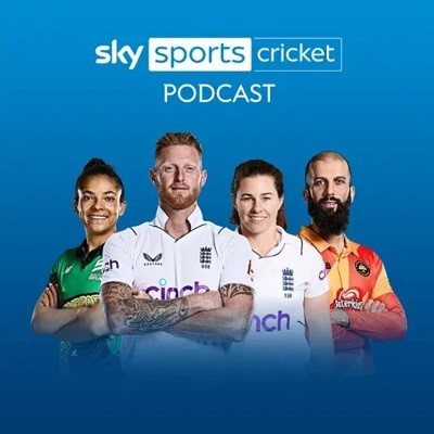 sky sports cricket podcast cover image