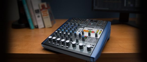mezclador de audio preSonus studioLive ar8c