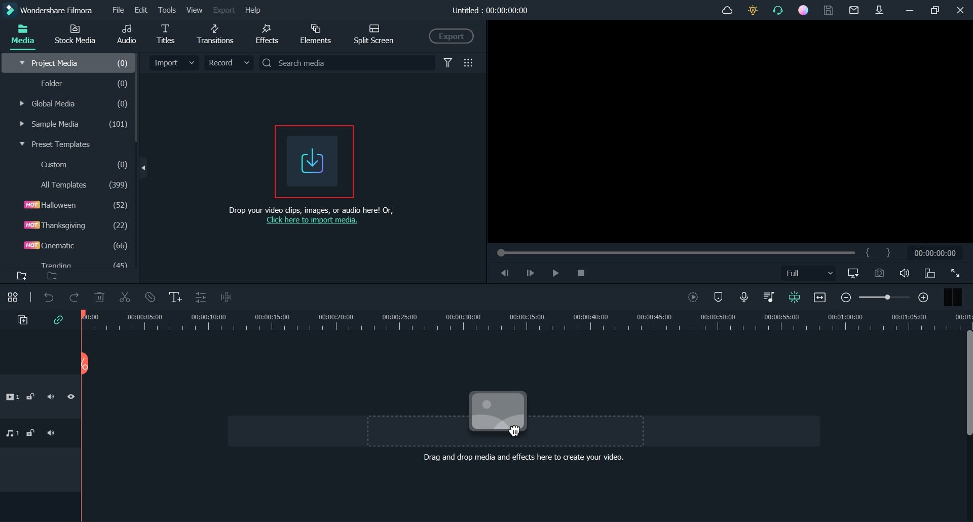 import your video file