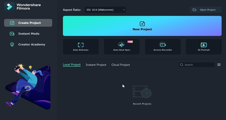 filmora disattiva l'audio 1