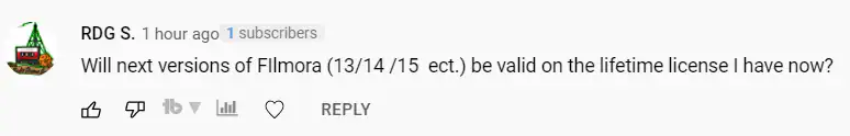 will next versions of filmora be valid on the lifetime license