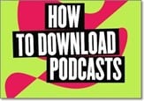 download podcast on iphone