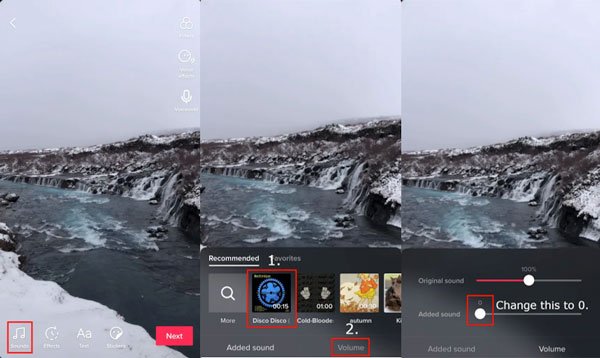 come disattivare l'audio di tiktok