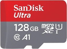 Sandisk 128GB Ultra microSDXC UHS-I Tarjeta de Memoria