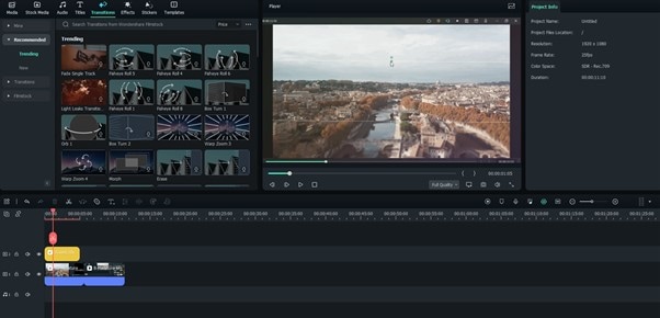 filmora video editor