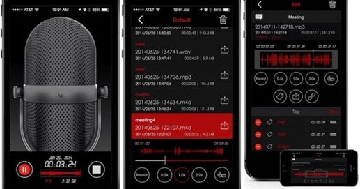 awesome voice recorder for iphone and ipad