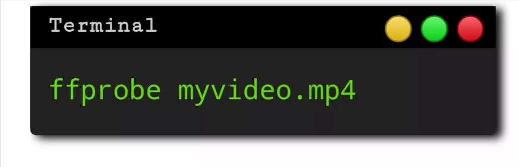 ffmpeg check the original format