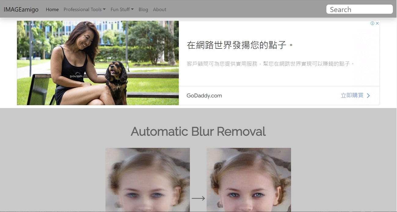 imageamigo automatic background removal tool