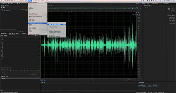 adobe audio editor with