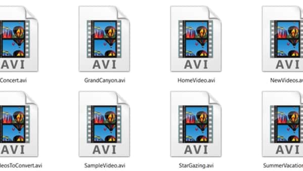 what is avi video format