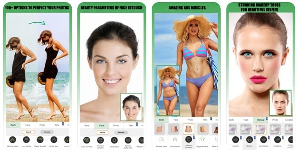 retouch me body and face editor