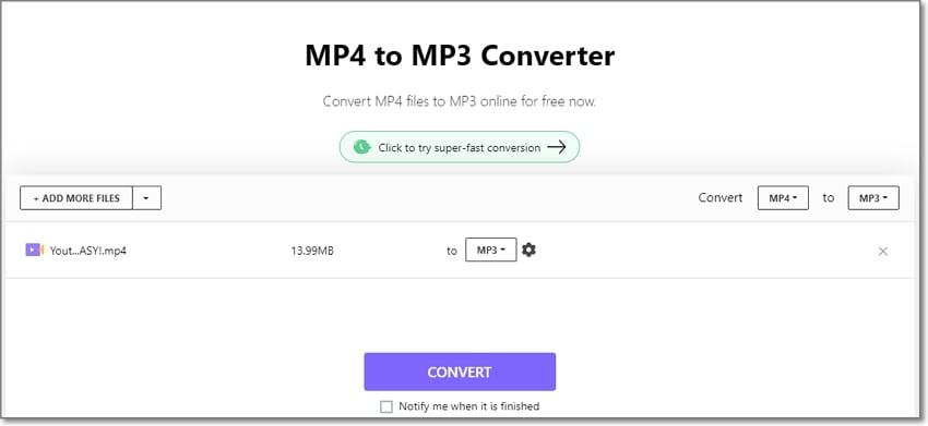 Media.io online youtube to mp3 for android