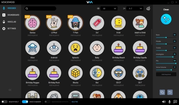 Voxal - Modificateur de voix 5.07 - Télécharger pour PC Gratuit