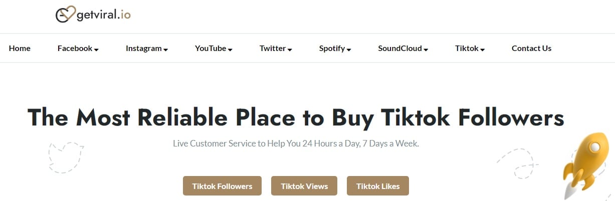 Compra seguidores de Tiktok con GetViral