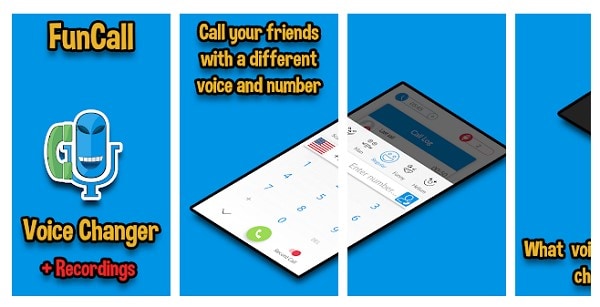 funcalls voice changer and recorder