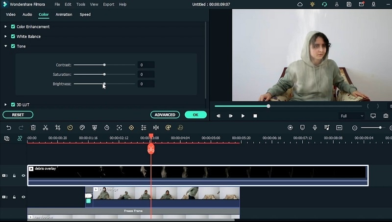 correzione del colore video VFX Hollywood