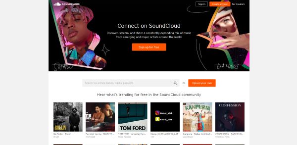 download soft background music on soundcloud