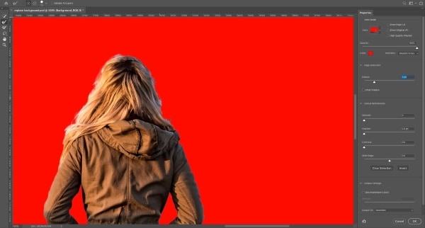 edit the image edges