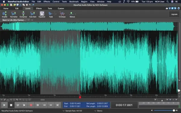 wavepad audio editor