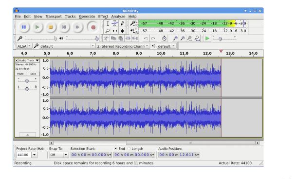 extract mp3 from video on audacity