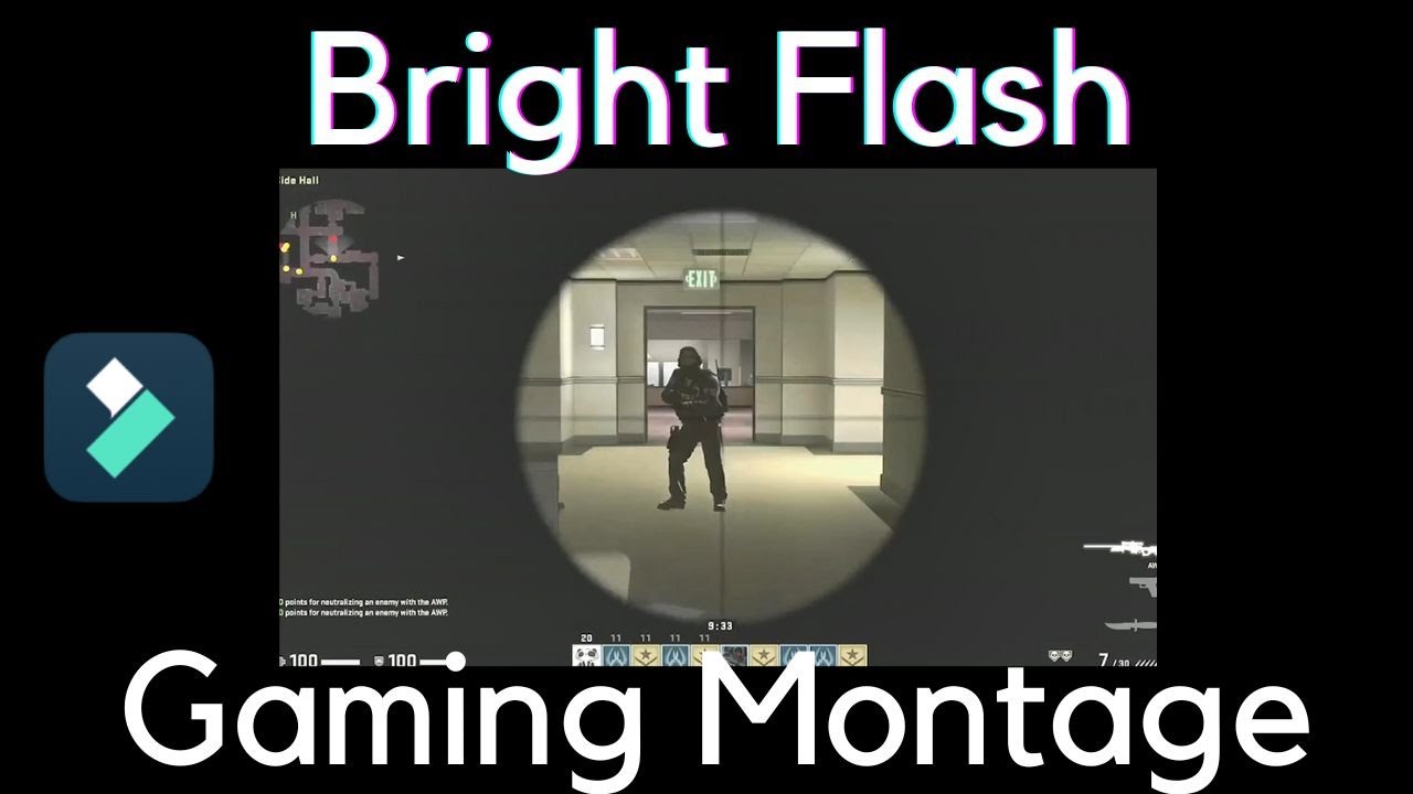 How to Make Gaussian Blur and Bright Flash Effect Video