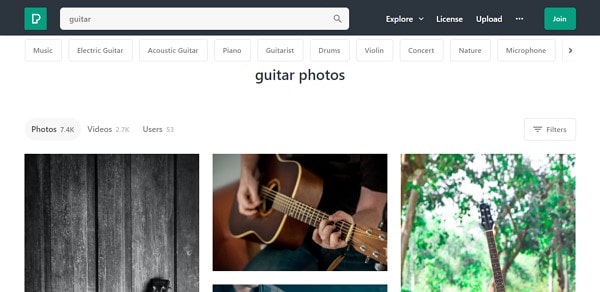 pexels fotos de guitarra