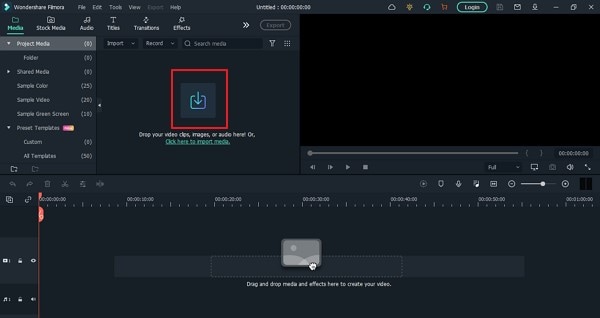 import your video file