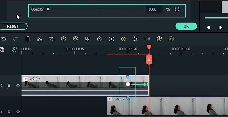 make keyframe change clothes video