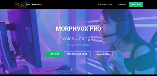 morphvox pro webseite