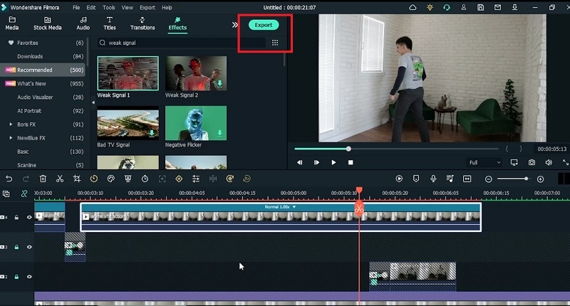 preview and save the final video