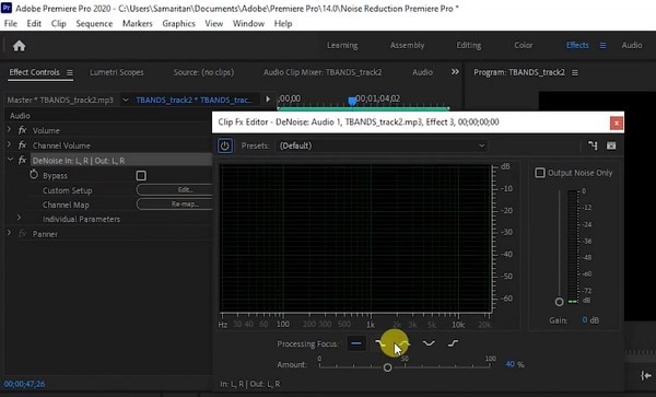 Không muốn âm thanh trong clip của bạn xuất hiện? Với Premiere Pro, bạn có thể tắt âm thanh chỉ bằng một cú click chuột. Tính năng mute clip giúp bạn giảm thiểu tác động của âm thanh trong video của mình và tập trung vào nguồn âm thanh chính.