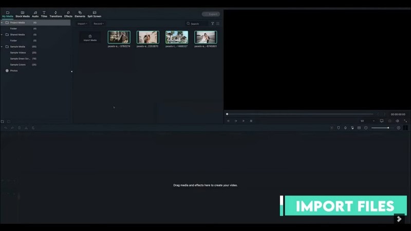 mengimpor file video