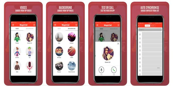 تطبيق magiccall voice changer