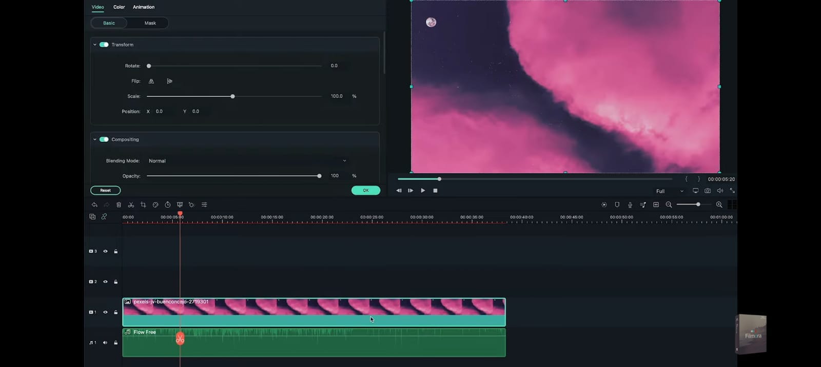 make changes to the quality of the audio visualizer