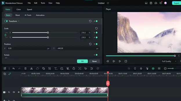 Level Up Videos By Applying Keyframe with Filmora