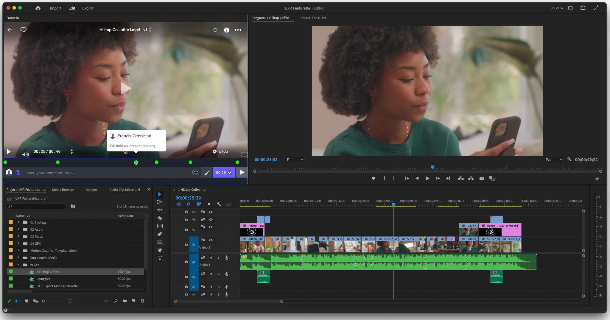 adobe premiere pro بودكاست فيديو