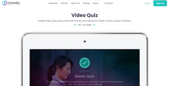 drimify for making quiz videos