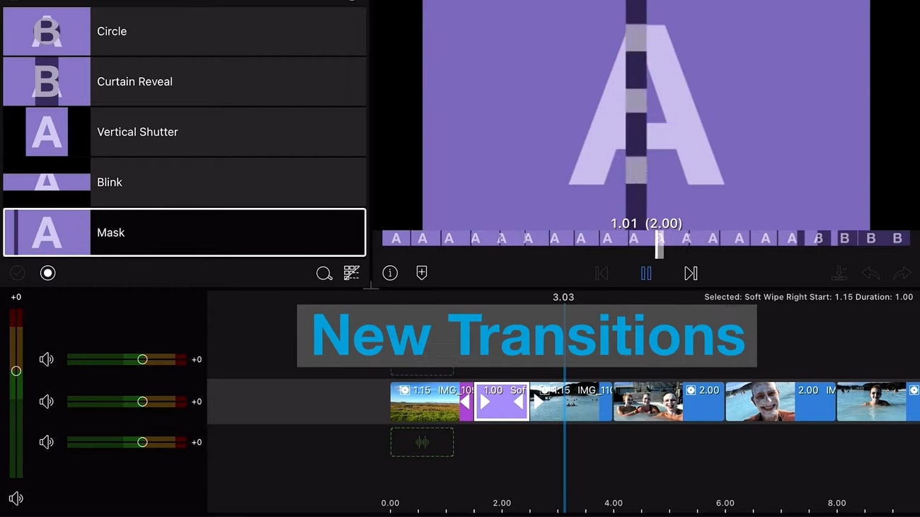 lumafusion new transitions