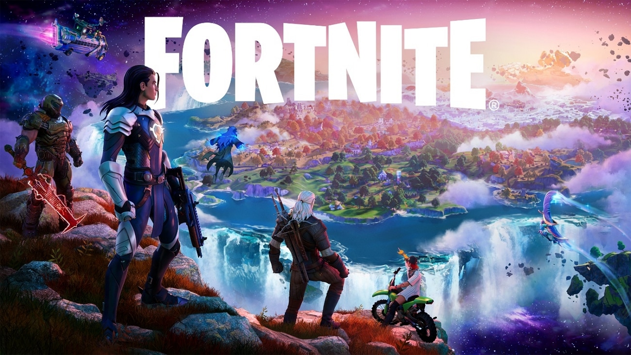 fortnite thumbnail with motion blur