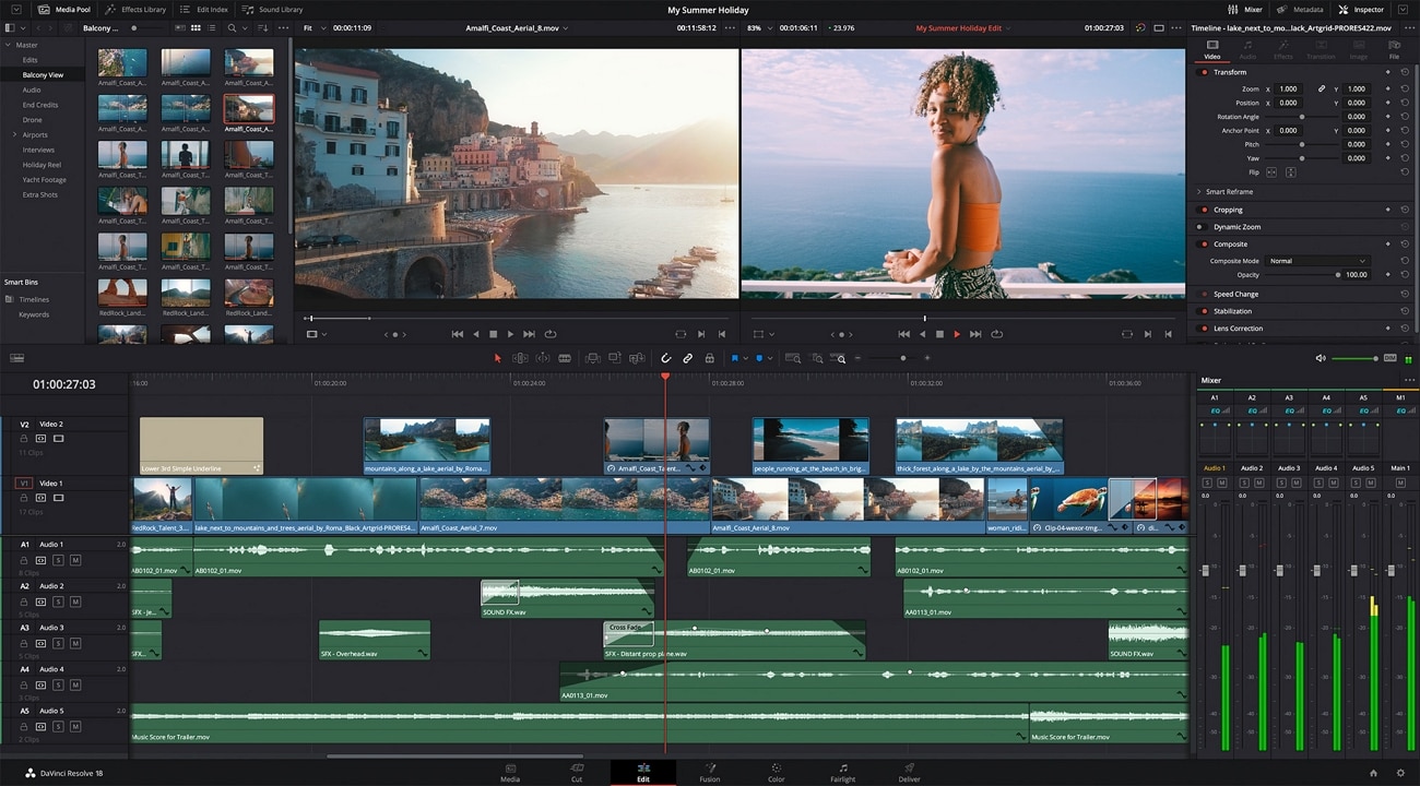 what can you do with davinci resolve free