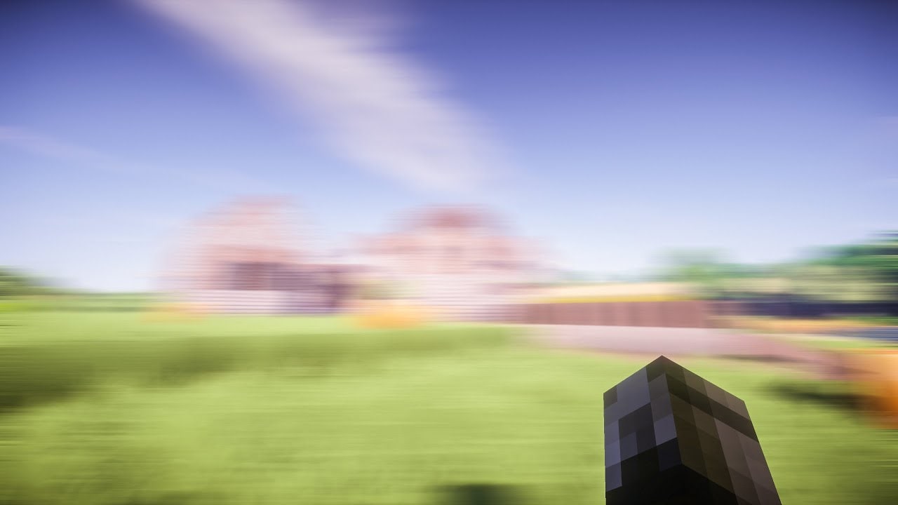motion blur pada minecraft